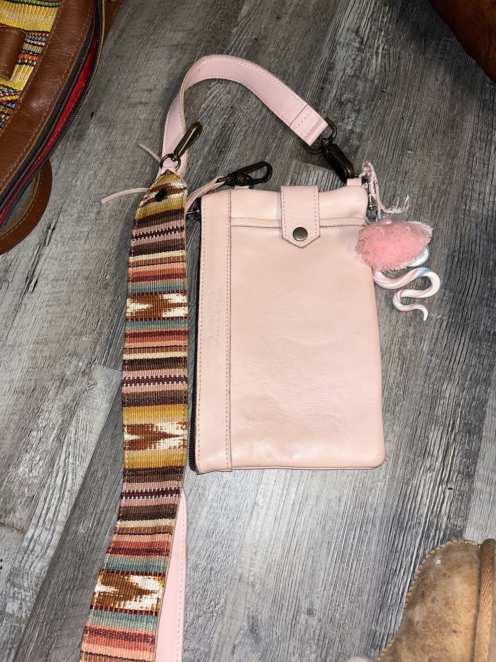 Nena And Co Light Pink Crossbody